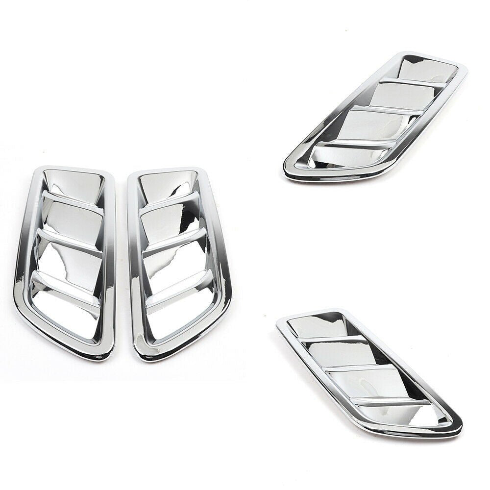 Front Engine Hood Air Vent Cover Decoration For Jeep Wrangler JL 2018 - 2023 - GENSSI Exterior Part