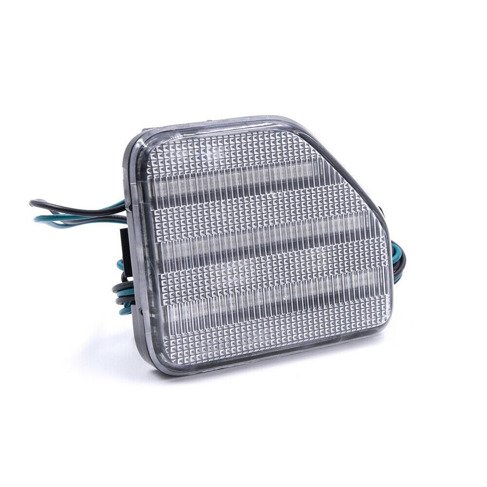 Rear Bumper Reflector Tail Light for Jeep Wrangler JL 2018-2023 Clear Lens Red LED Lighting