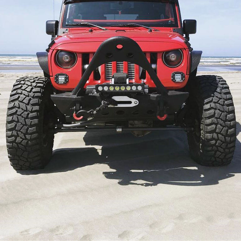 Steel Flat Top Metal Fenders for Wrangler JK 2007-2018 Exterior Part