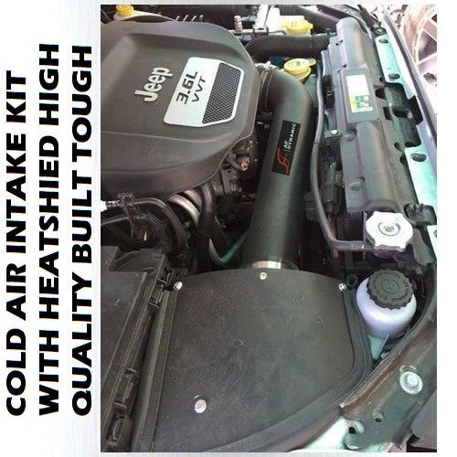 Cold Air Intake for 2012-2018 Jeep Wrangler JK 3.6L V6 Engine Performance