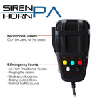 Police Siren Emergency Sound 5 Tone with Hand Held PA - GENSSI Electrical