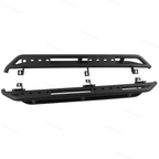 Running Boards Side Steps 2007 - 2018 Jeep Wrangler 4 - Door Black Powdered - GENSSI Exterior Part