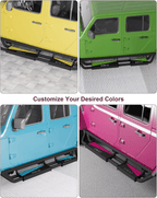 Nerf Bars Running Boards Side Steps for 2018 - 2024 Jeep Wrangler JL 4 Door - GENSSI Exterior Part