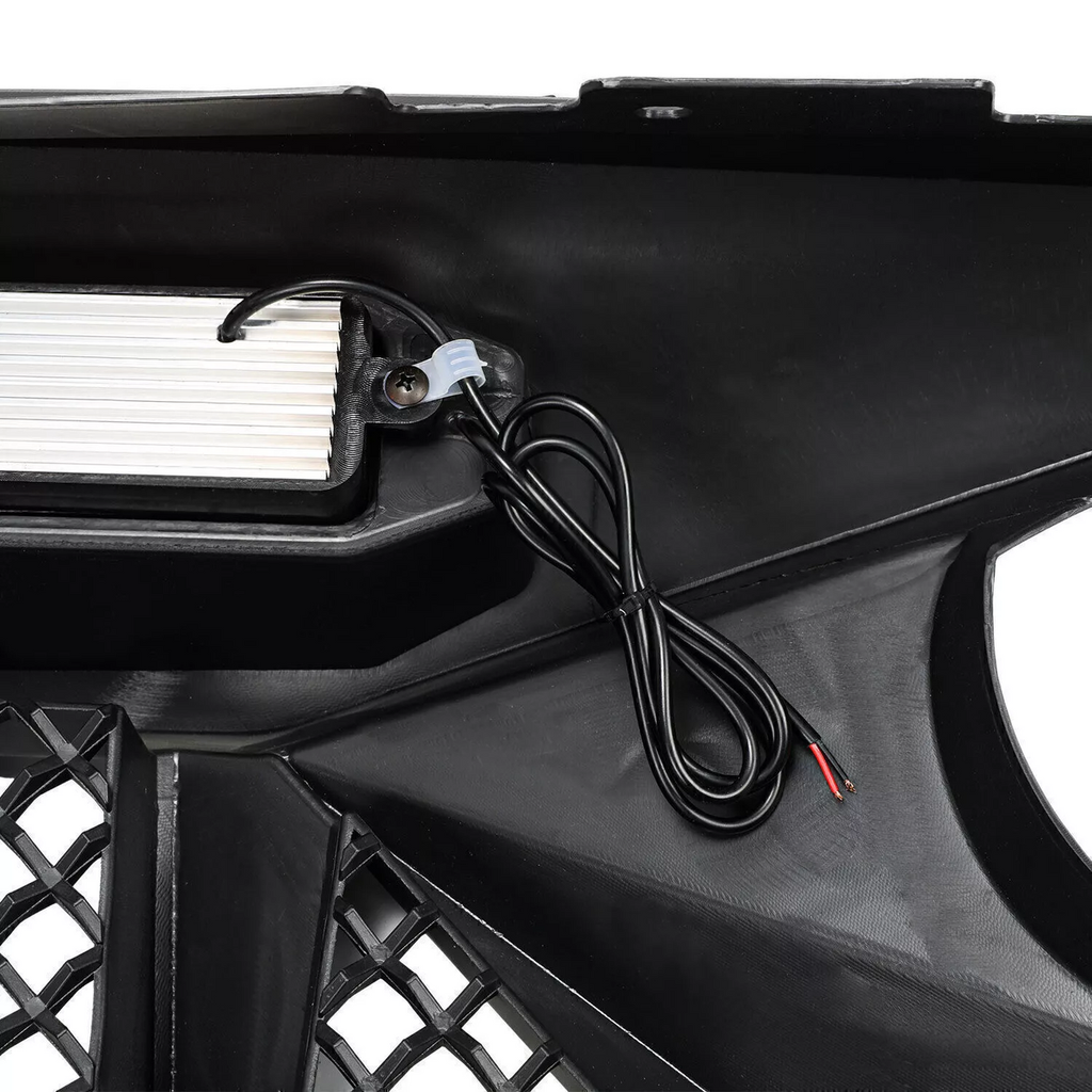 Mars Grille with Off Road LED Lights Jeep Wrangler JK JKU 2007-2018 Grille