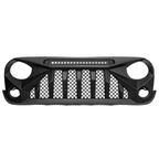 Mars Grille with Off Road LED Lights Jeep Wrangler JK JKU 2007 - 2018 - GENSSI Grille