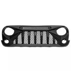 Mars Grille with Off Road LED Lights Jeep Wrangler JK JKU 2007 - 2018 - GENSSI Grille