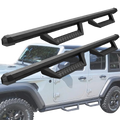 Nerf Bar Running Boards Side Steps for 2018-2024 Jeep Wrangler JL 4 Door Default Title Exterior Part