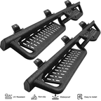 Running Boards Side Steps Bars BDK for 2018 - 2025 Jeep Wrangler JL Unlimited 4 - Door - GENSSI Exterior Part