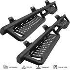 Running Boards Side Steps Bars BDK for 2018 - 2025 Jeep Wrangler JL Unlimited 4 - Door - GENSSI Exterior Part