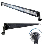 LED Light Bar Combo Kit with Brackets for Jeep Wrangler 2007 - 2018 - GENSSI Lighting