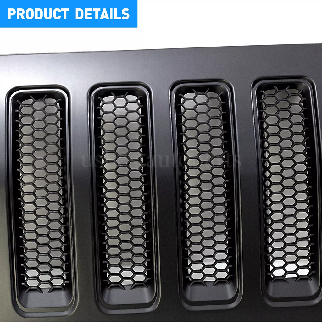 JL JLU Style Grille for 2007-2018 JK JKU Only Grille