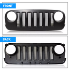JL JLU Style Grille for 2007-2018 JK JKU Only Grille