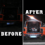 Cargo Light White and Flashing Amber Warning for Jeep Wrangler JL JLU 2018+ - GENSSI Lighting