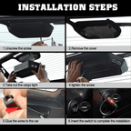 Cargo Light White and Flashing Amber Warning for Jeep Wrangler JL JLU 2018+ - GENSSI Lighting