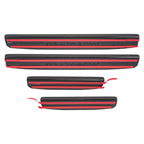 4 Door OEM Door Sill Guards for Jeep Wrangler JL 2018+ - GENSSI Interior Part
