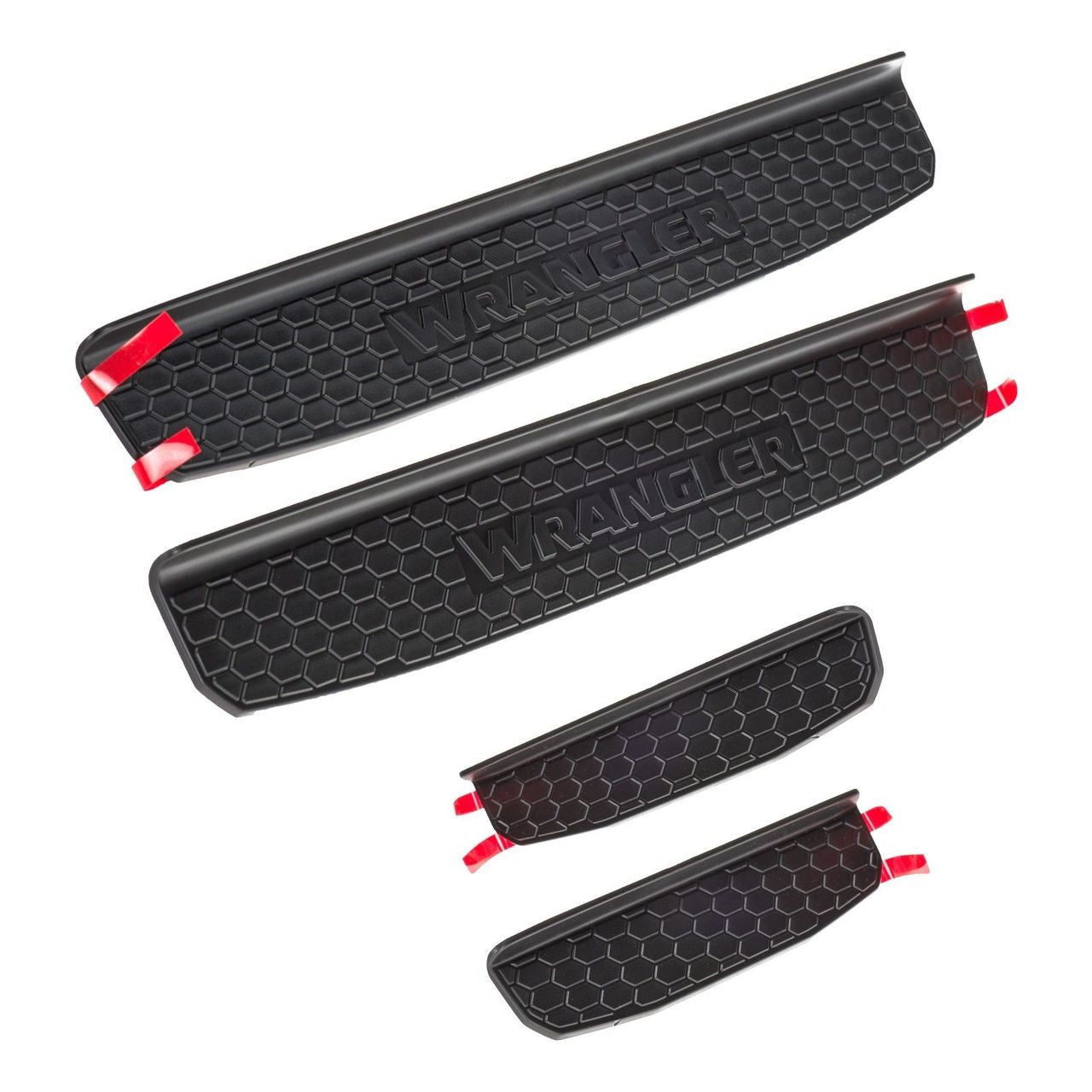 4 Door OEM Door Sill Guards for Jeep Wrangler JL 2018+ Interior Part