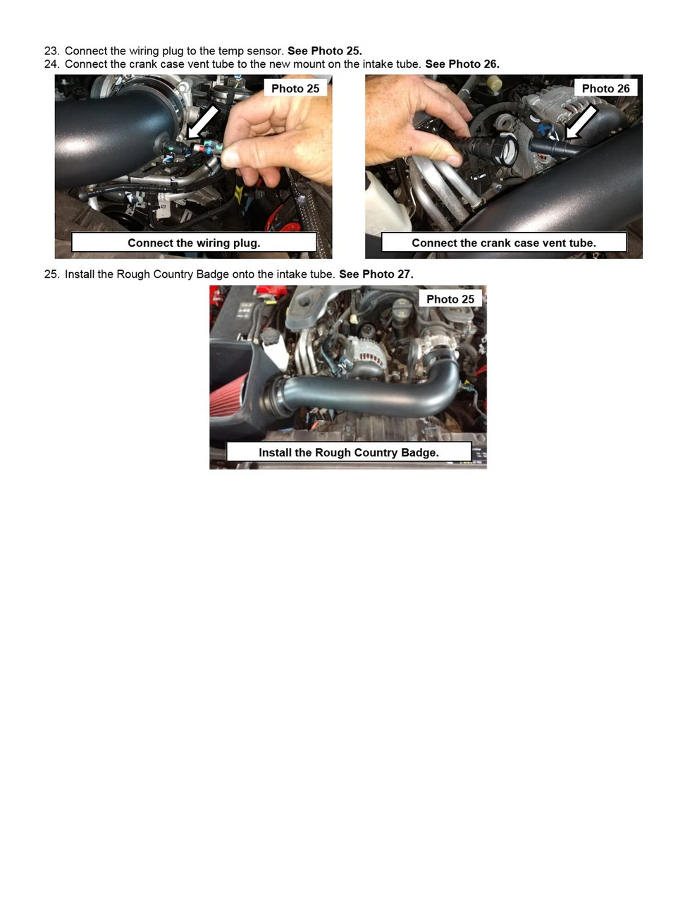 Cold Air Intake for Jeep Wrangler JL (2018-2023) / Jeep Gladiator (2020-2023) 2.0L 3.6L Engines Performance