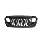 GLADIATOR WARRIOR Front Grille w/ LED Turn Signals for Jeep Wrangler JL & Gladiator 2018+ - GENSSI Grille