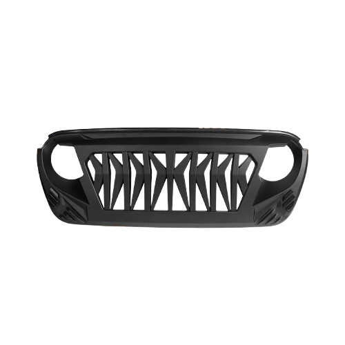 GLADIATOR WARRIOR Front Grille w/ LED Turn Signals for Jeep Wrangler JL & Gladiator 2018+ Default Title Grille