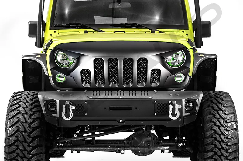Skull Grille for Jeep Wrangler JK JKU 2007-2018 Grille