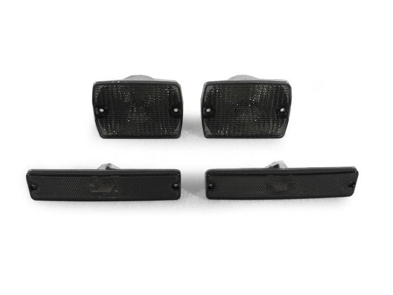 Smoked Bumper and Sidemarker Lights for Jeep Wrangler YJ 1987-1993 Lighting