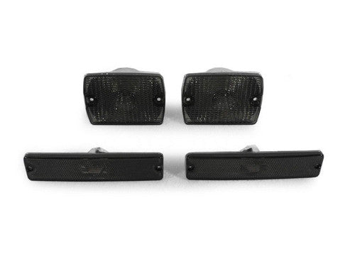 Smoked Bumper and Sidemarker Lights for Jeep Wrangler YJ 1987-1993 Default Title Lighting
