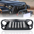 Black Widow Grid Mesh Grille for Jeep Wrangler JK JKU 2007-2018 Default Title Grille