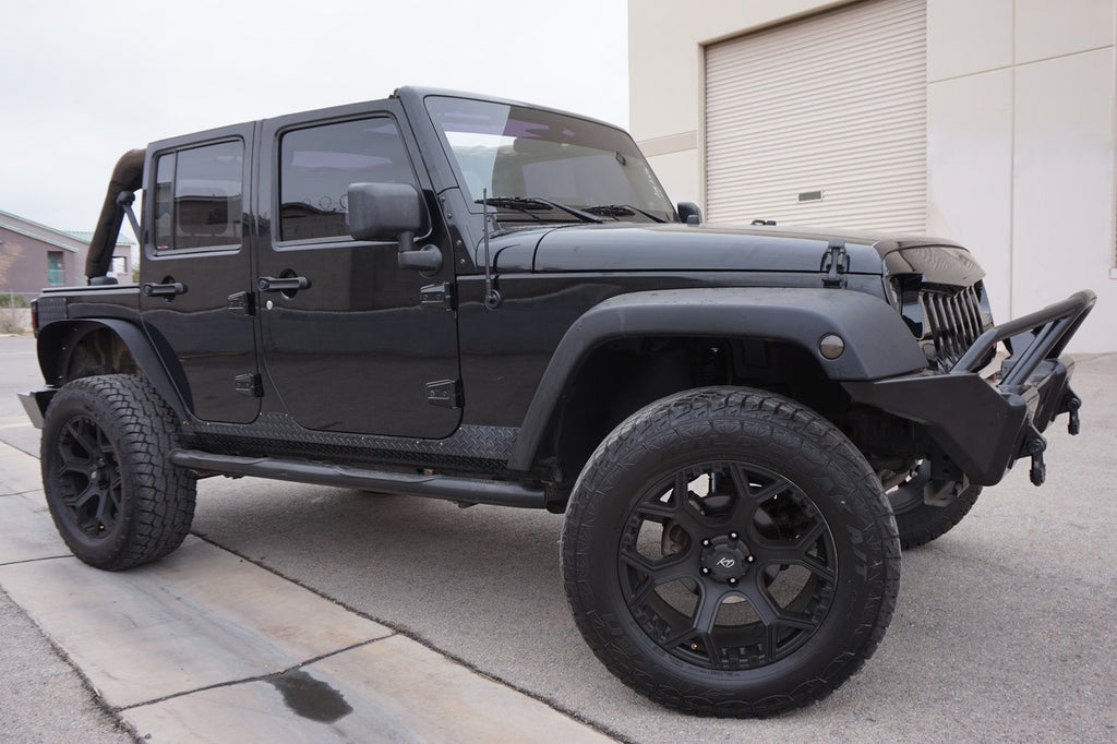 Steel Flat Top Metal Fenders for Wrangler JK 2007-2018 Exterior Part