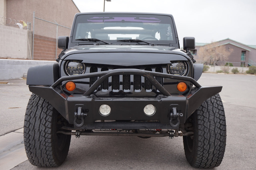 Steel Flat Top Metal Fenders for Wrangler JK 2007-2018 Exterior Part