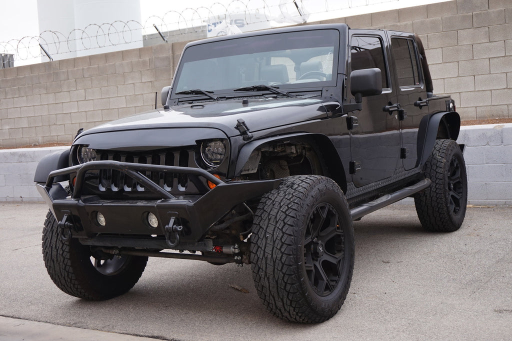 Steel Flat Top Metal Fenders for Wrangler JK 2007-2018 Exterior Part