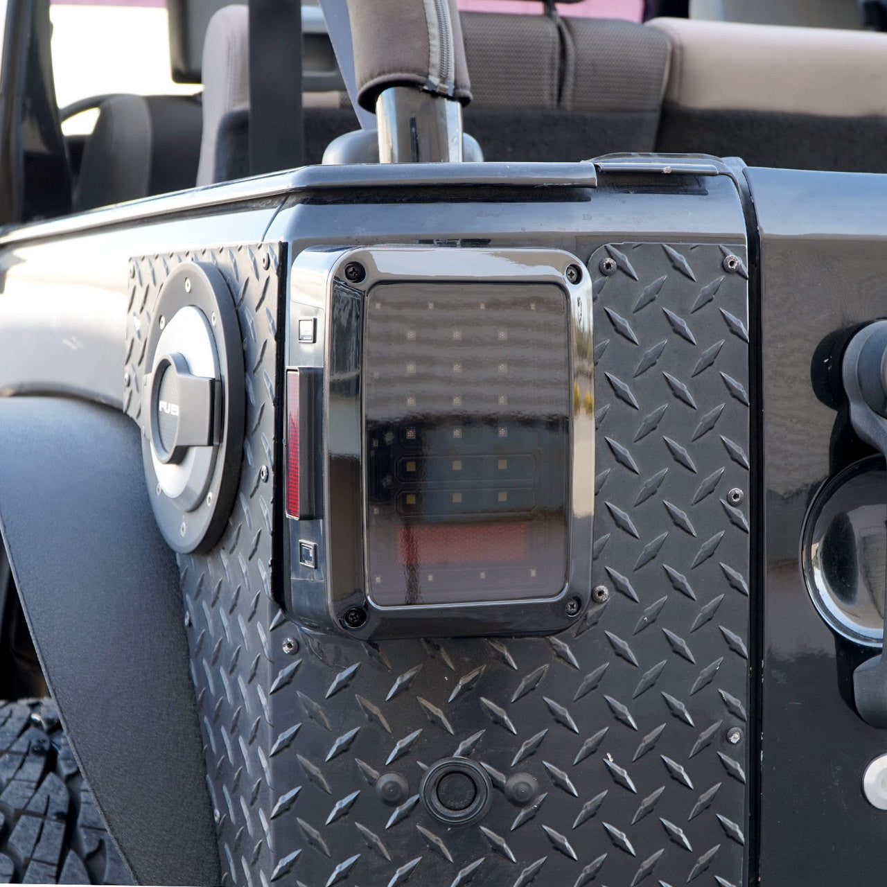 XPE Smoked LED Tail Lights for Wrangler JK 2007-2018 Lighting