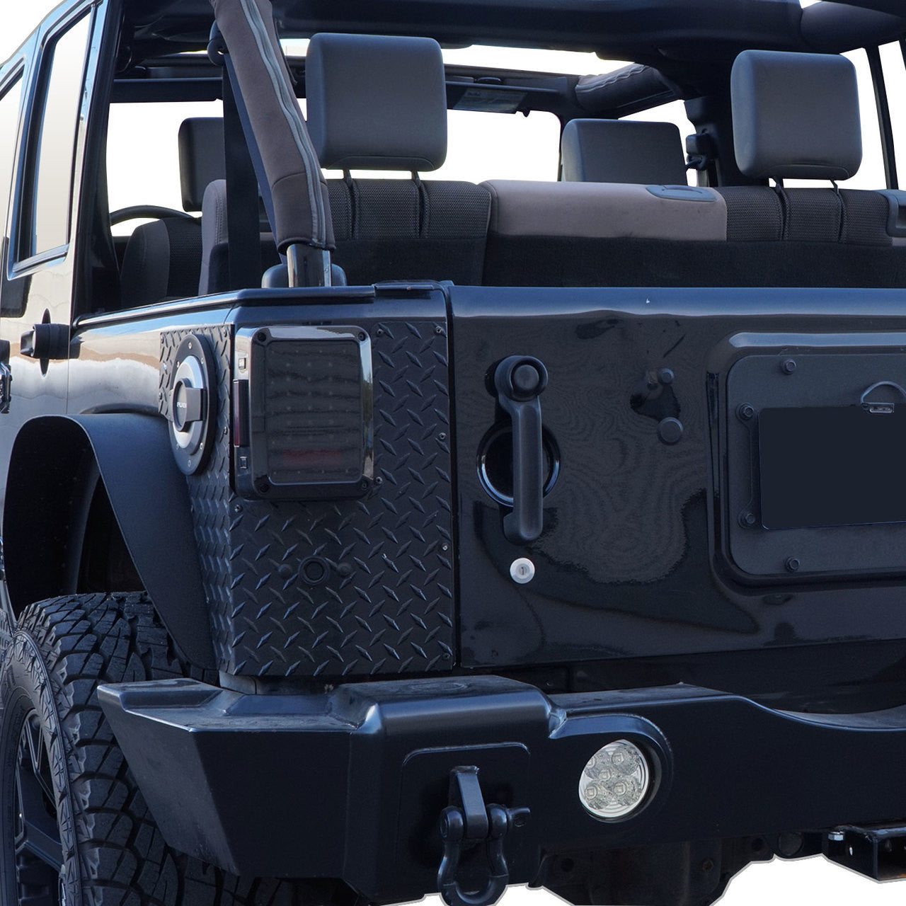 XPE Smoked LED Tail Lights for Wrangler JK 2007-2018 Lighting