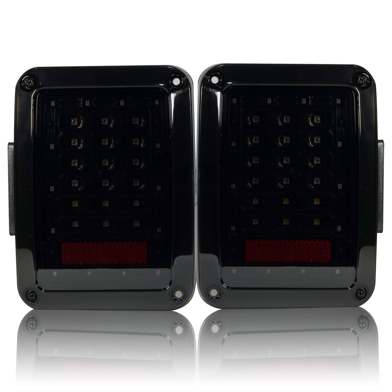 XPE Smoked LED Tail Lights for Wrangler JK 2007-2018 Lighting