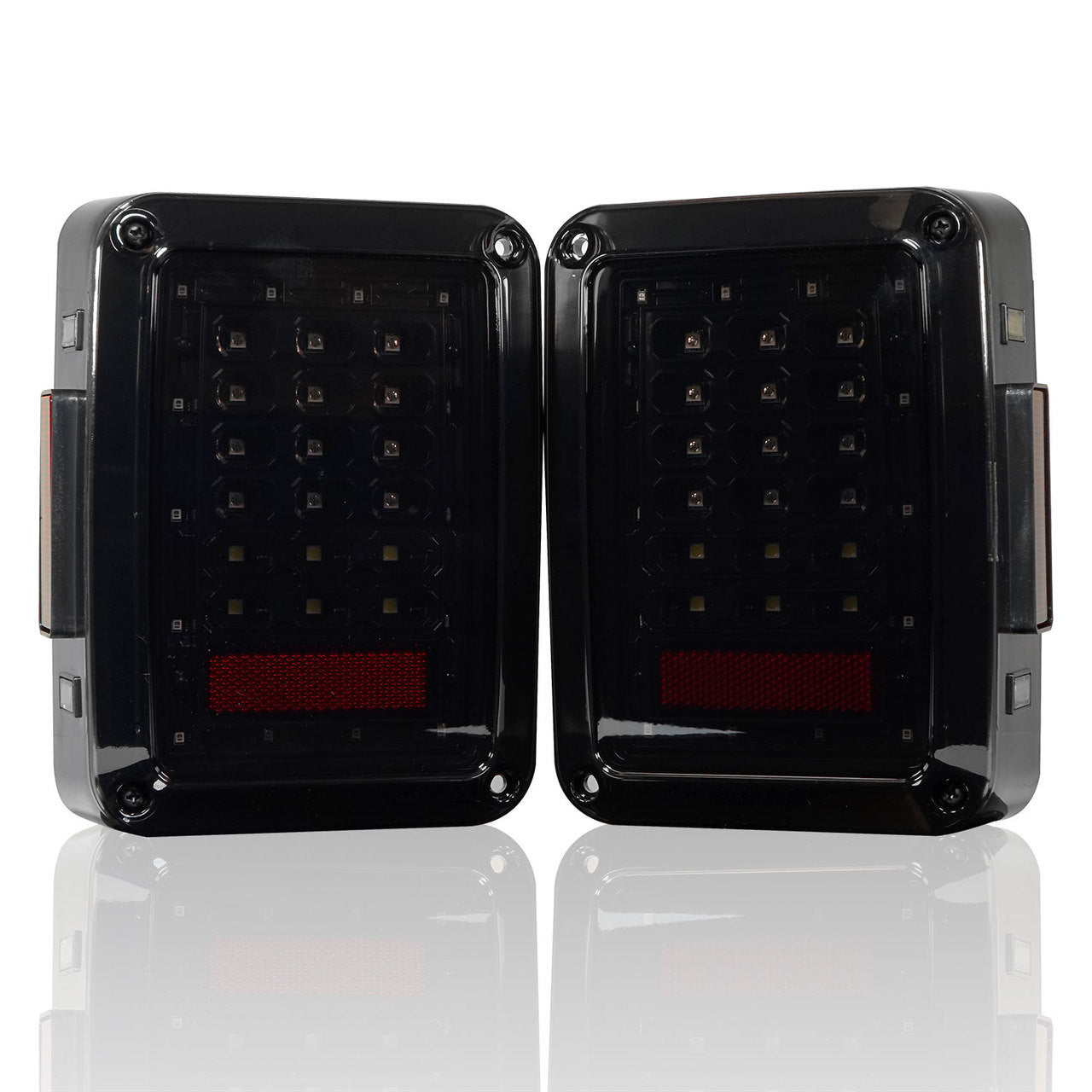 XPE Smoked LED Tail Lights for Wrangler JK 2007-2018 Lighting