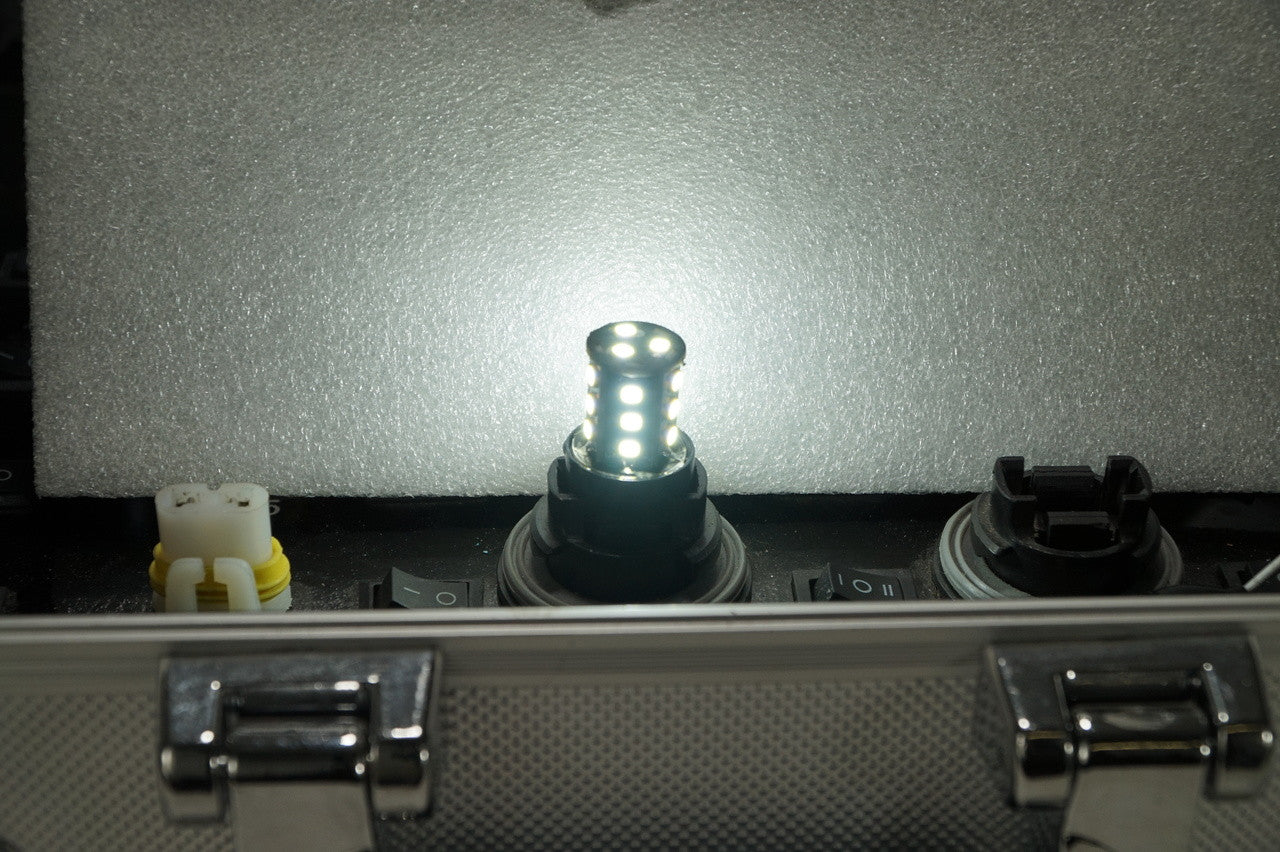 3056 3157 LED Bulb with Backup Reverse Light Flasher Flashing Pattern (2 Pack) Lighting