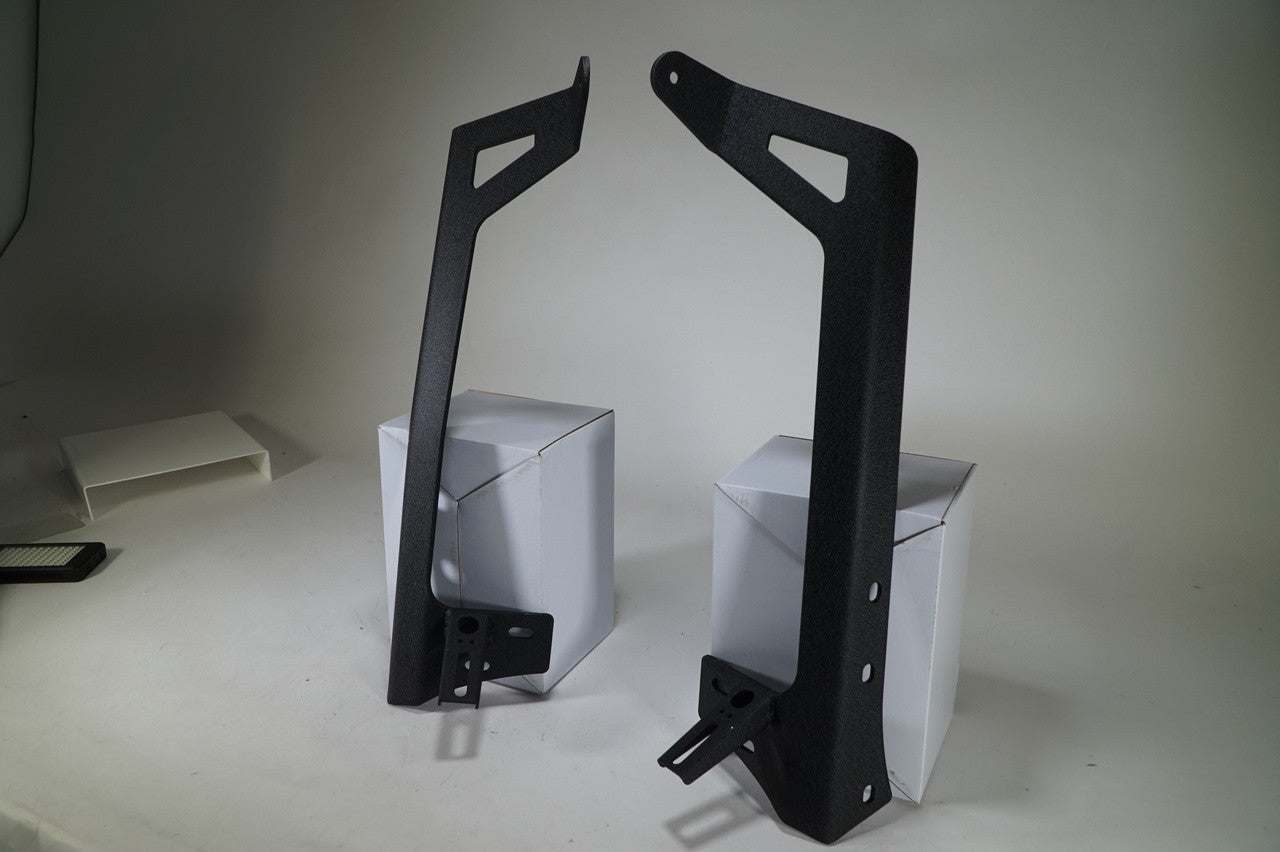 LED Light Bar Combo Kit with AUX Lights & Bracket Wiring Harness Kit for Wrangler JK 2007-2018 Lighting