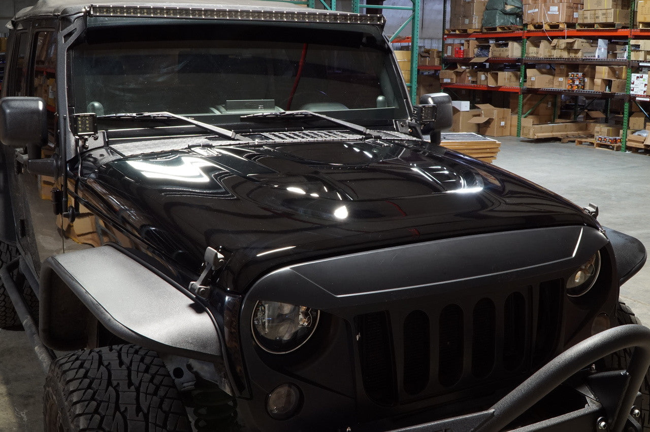 AGGRESSOR MPR 10th Anniversary Hood for Wrangler JK 2007-2018 Exterior Part