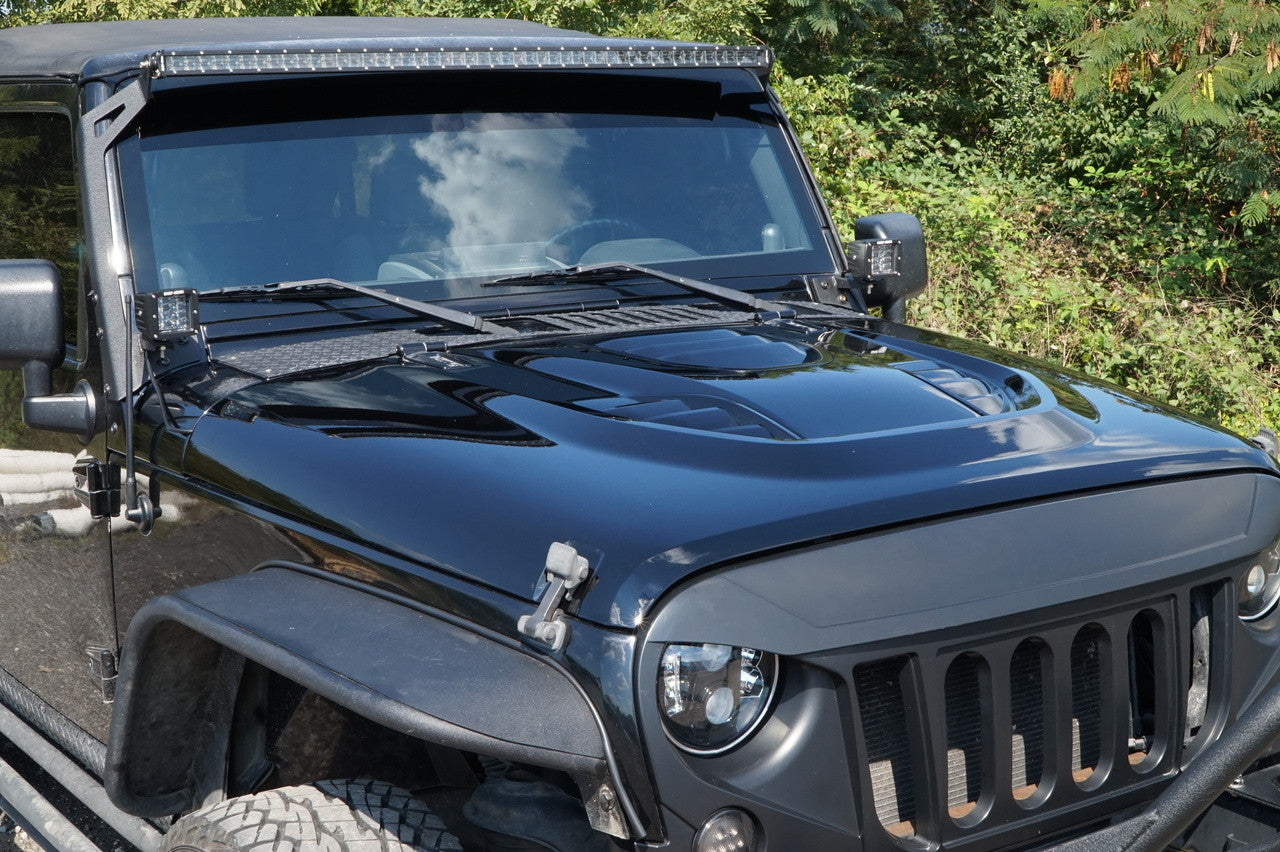 AGGRESSOR MPR 10th Anniversary Hood for Wrangler JK 2007-2018 Exterior Part