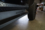 AGGRESSOR Side Steps Rail Steps Rock Sliders 2007 - 2018 Jeep Wrangler 4dr - GENSSI Exterior Part
