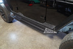 AGGRESSOR Side Steps Rail Steps Rock Sliders 2007 - 2018 Jeep Wrangler 4dr - GENSSI Exterior Part