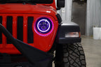 HALO RGB Color Projector LED Headlights for Wrangler JL & Gladiator 2018+ - GENSSI Lighting