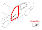 Left Door Seal Rubber for BMW E36 Coupe 2 Door 2dr 51711977727 51712138957 - GENSSI Exterior Part