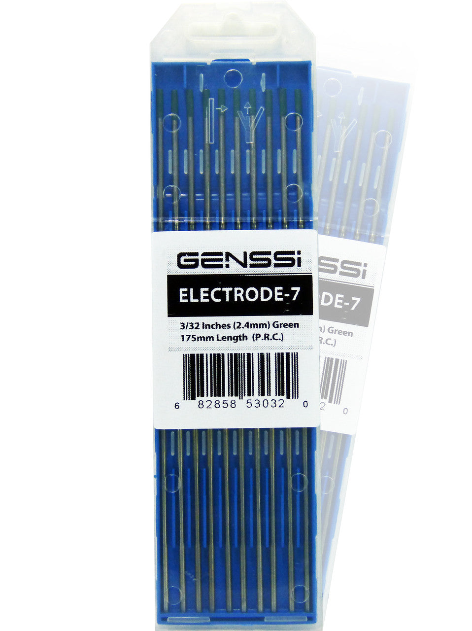 2% Green 3/32 x 7" 2.4mm TIG Welding Tungsten Electrode 175mm Tools