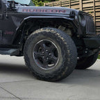 Front And Rear Crusher Metal Fender Flares for 2020 - 2025 Jeep Gladiator JT - GENSSI Exterior Part