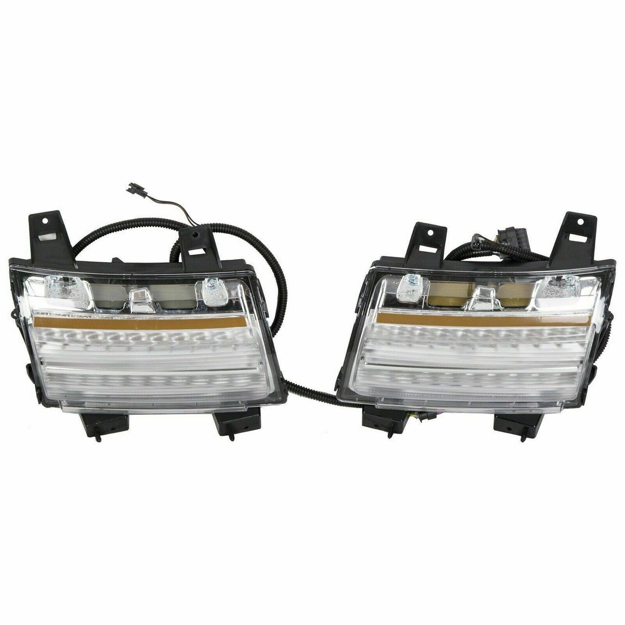 Fender Daytime Running LED Turn Signal Lamps for Jeep Wrangler JL 2018 - 2020 - GENSSI Lighting