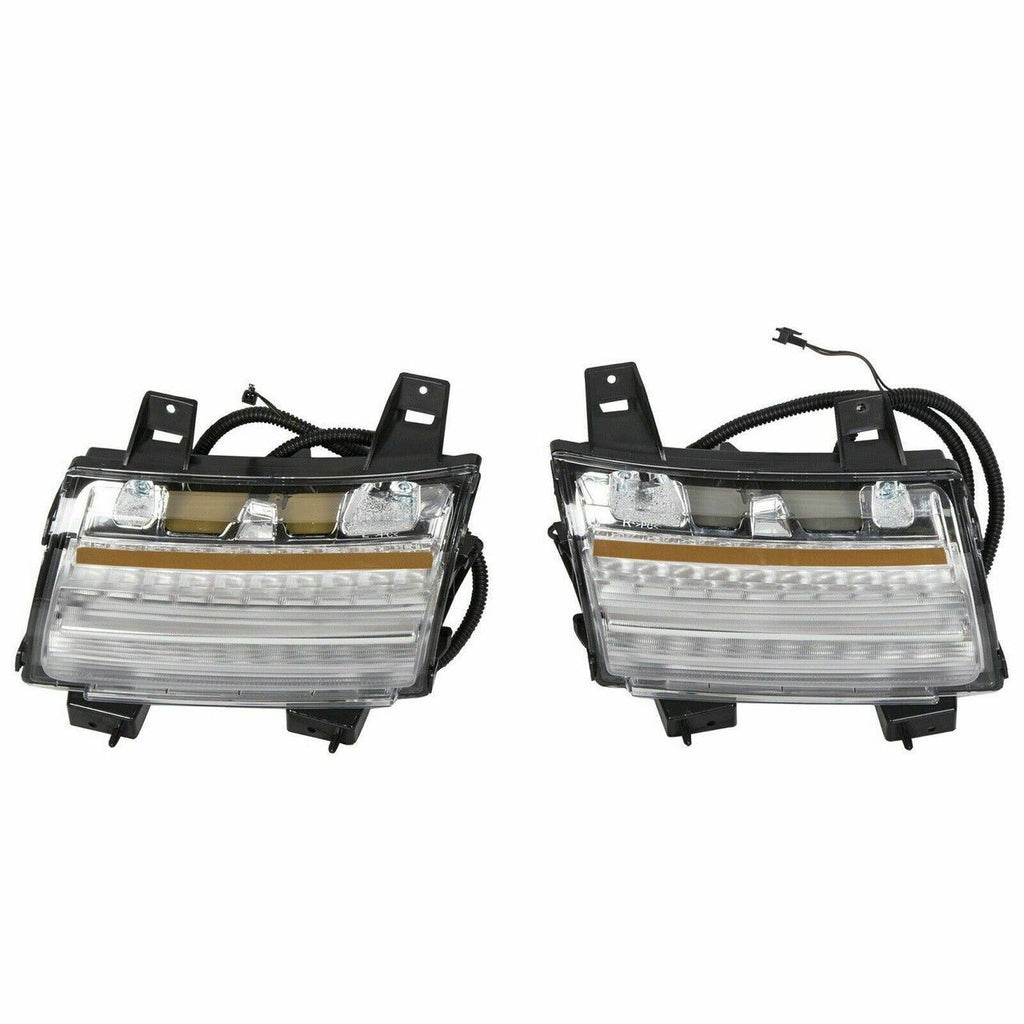 Fender Daytime Running LED Turn Signal Lamps for Jeep Wrangler JL 2018 - 2020 - GENSSI Lighting