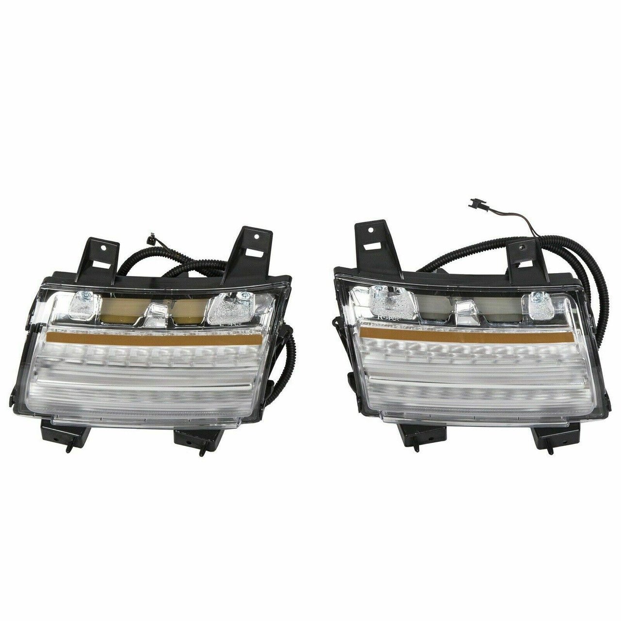 Fender Daytime Running LED Turn Signal Lamps for Jeep Wrangler JL 2018 - 2020 - GENSSI Lighting