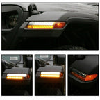 Fender Daytime Running LED Turn Signal Lamps for Jeep Wrangler JL 2018 - 2020 - GENSSI Lighting