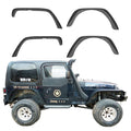 Steel Fender Flare 4pcs Set for Jeep Wrangler YJ & TJ 1987-2006 Default Title Exterior Part