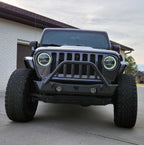 Front And Rear Crusher Metal Fender Flares for 2020 - 2025 Jeep Gladiator JT - GENSSI Exterior Part